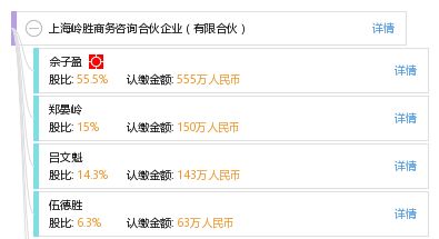 上海岭胜商务咨询合伙企业 有限合伙