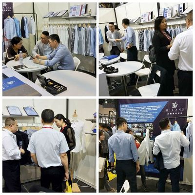 比朗惊艳亮相TCE服装定制展 企业管理咨询的智慧赋能